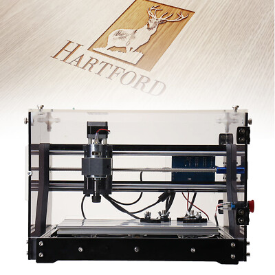 3 Axis 3D Desktop Mill Machine 3018-SE V2 CNC Router Engraver DIY Engraving Tool