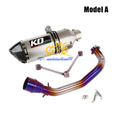 For Yamaha ZUMA 125 BWS 125 Full Exhaust Pipe Slip-on 51mm Muffler