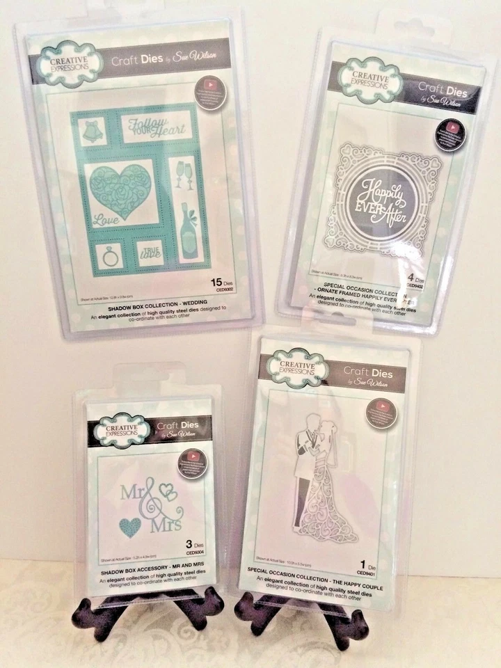 CREATIVE EXPRESSIONS SUE WILSON Sue Wilson Dies CHOOSE ONE: Wedding, Happily Ever After, Arbour Gate ~ Retired