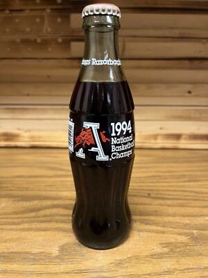 1994 Arkansas Razorbacks National Basketball Champs Collectible Coca ...