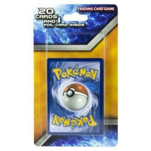 Pokmon Mystery Pack of 20 Cards with 1 Foil Card new in packaging