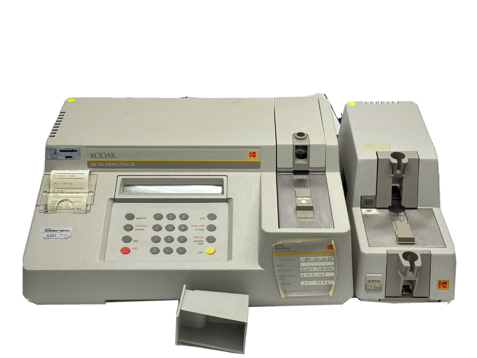 Kodak Ektachem DT60 II Chemistry Analyzer w/ Ektachem DTE II Module eBay