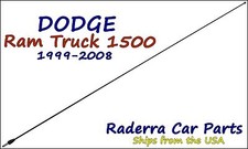1999-2008 Dodge Ram Truck 1500 - 32 Black Stainless Am Fm Antenna Mast 1999-2008 Dodge Ram Truck 1500 - 32 Black Stainless Am Fm Antenna Mast