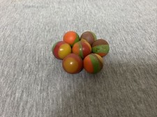 Vintage Lot of 7 Rubber Multicolored Bounce Balls