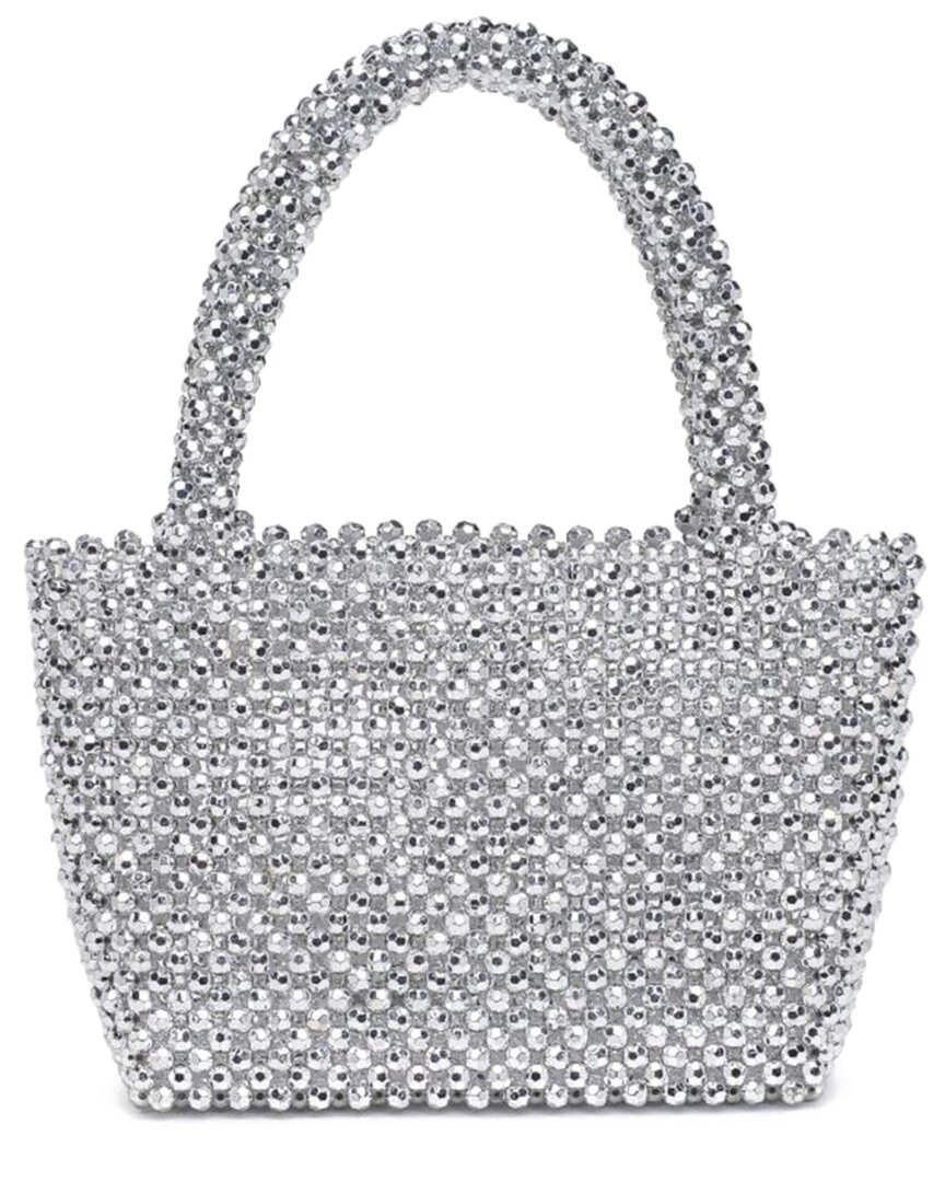 Вечерняя сумка Moda Luxe Donna Женская серебристая