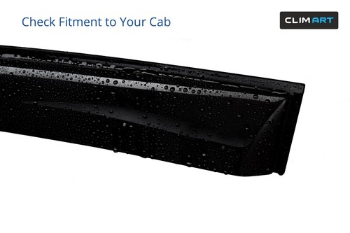 Protectores de lluvia viseras de ventilación para Dodge Ram 1500 Classic 2019-2025 doble cabina - Imagen 10 de 10