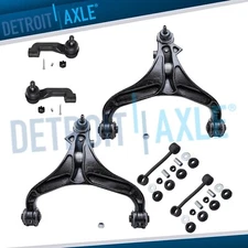 Front Lower Control Arms Outer Tie rods Sway Bars for Jeep Liberty Dodge Nitro