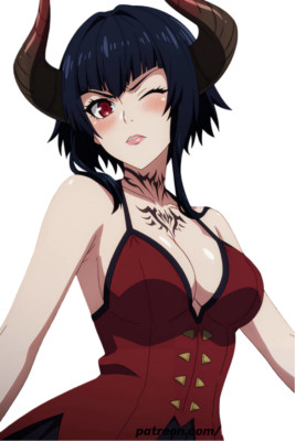 Eliza Tekken Waifu Weatherproof Anime Sticker 6'' Car Decal