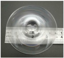 2PC Round 90mm Optical Fresnel Lens PMMA Plastic Solar Condensor Magnifier