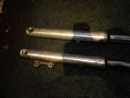 2003 Kawasaki Vulcan VN800 Front Forks Shock Suspension Set Pair - Picture 2 of 8
