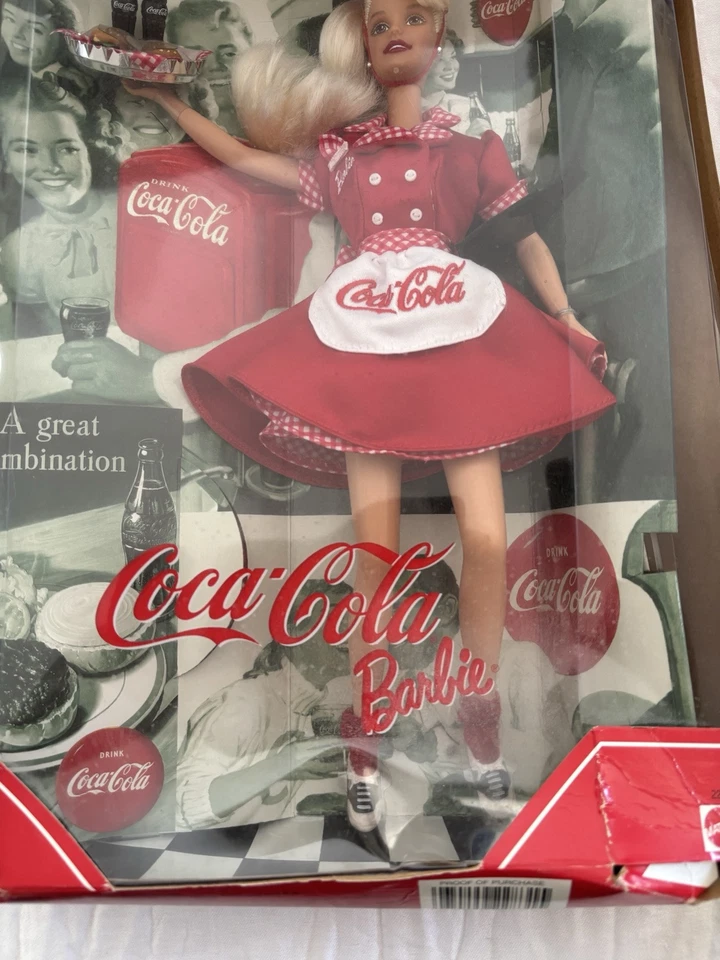 Coca-Cola Barbie 1998 primera edición serie Foto 2 de 4