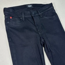 Hudson Krista Super Skinny Jeans Womens Size 26 Black Stretch Denim Pants