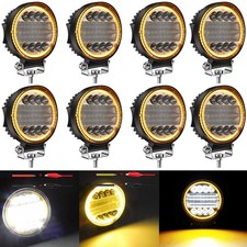5 Round Led Spot Light Pods Work Flood Driving Fog Lamp Offroad 4wd Atv Truck 5 Round Led Spot Light Pods Work Flood Driving Fog Lamp Offroad 4wd Atv Truck