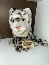 Webkinz Signature Snow  Leopard NWT With Code Retired Ganz Plush WKS1048