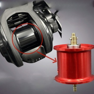 Rollenspule zum Angeln Baitcasting mit Antirutsch Funktionen für ABU MAX Schnü