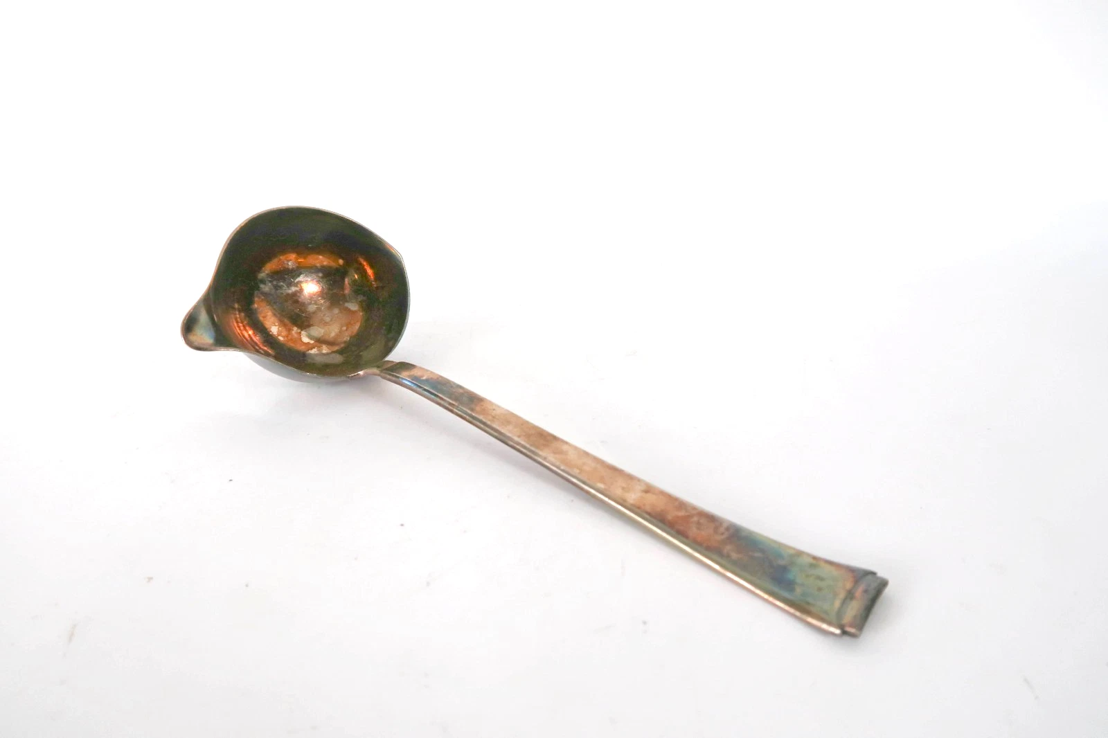 WMF 90 Model 2500 Kurt Mayer Bauhaus Art Deco Silver Plated 7" Sauce Ladle