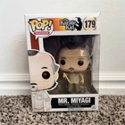 Funko Pop! Television Mr. Miyagi The Karate Kid #179 Boxed Vinyl Figure