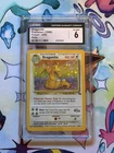 Pokémon TCG Dragonite Holo Rare Unlimited Card 4/62 Fossil Base Set 1999 CGC 6