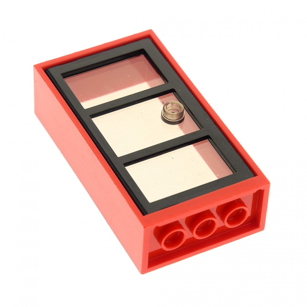 1x LEGO Door Frame 2x4x6 Red Door 1x4x6 Transparent Braun 60797c02 4528139 60599