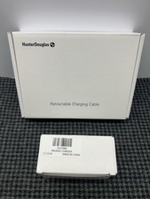 Hunter Douglas/Kirsch 13FT Retractable Charger Cable - Plus Charging Adapter