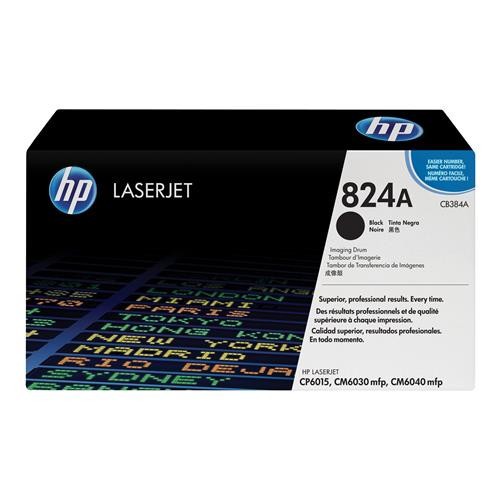 HP 824A Cartouche Toner ORIGINAL Black pour éviter les bavures et pannes d'impression