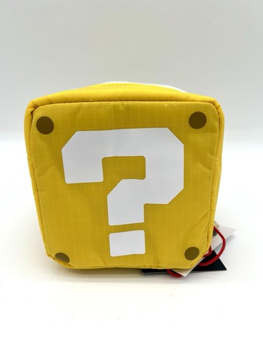 Nintendo X Lesportsac Super Mario Question Mark Block Cube Cosmetic Case Pouch - Picture 9 of 11