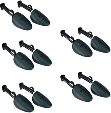 WAJJ 5 Pairs Plastic Shoe Tree Stretcher Shaper for Men Adjustable