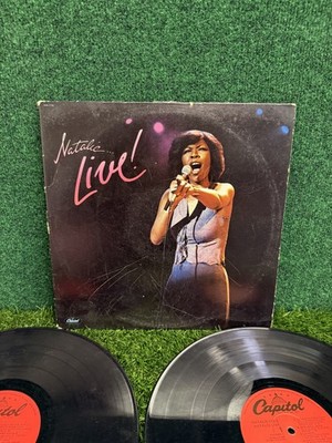 Natalie Cole Live! 2xLP Vinyl Record 1978 Capitol SKBL-11709 Gatefold