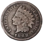 1888 INDIAN CENT GOOD+ FREE USA SHIPPING