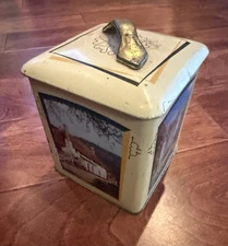 Edward Sharp & Sons Ltd Vintage Tin Photos Of England 5x4.5