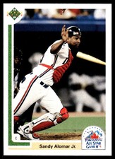 Sandy Alomar Jr. 1991 Upper Deck Final Edition #81 Indians MLB READ FREE SHIP