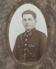 Photo ancienne pilote aérostier militaire aérostation aviation militaria 1930-40