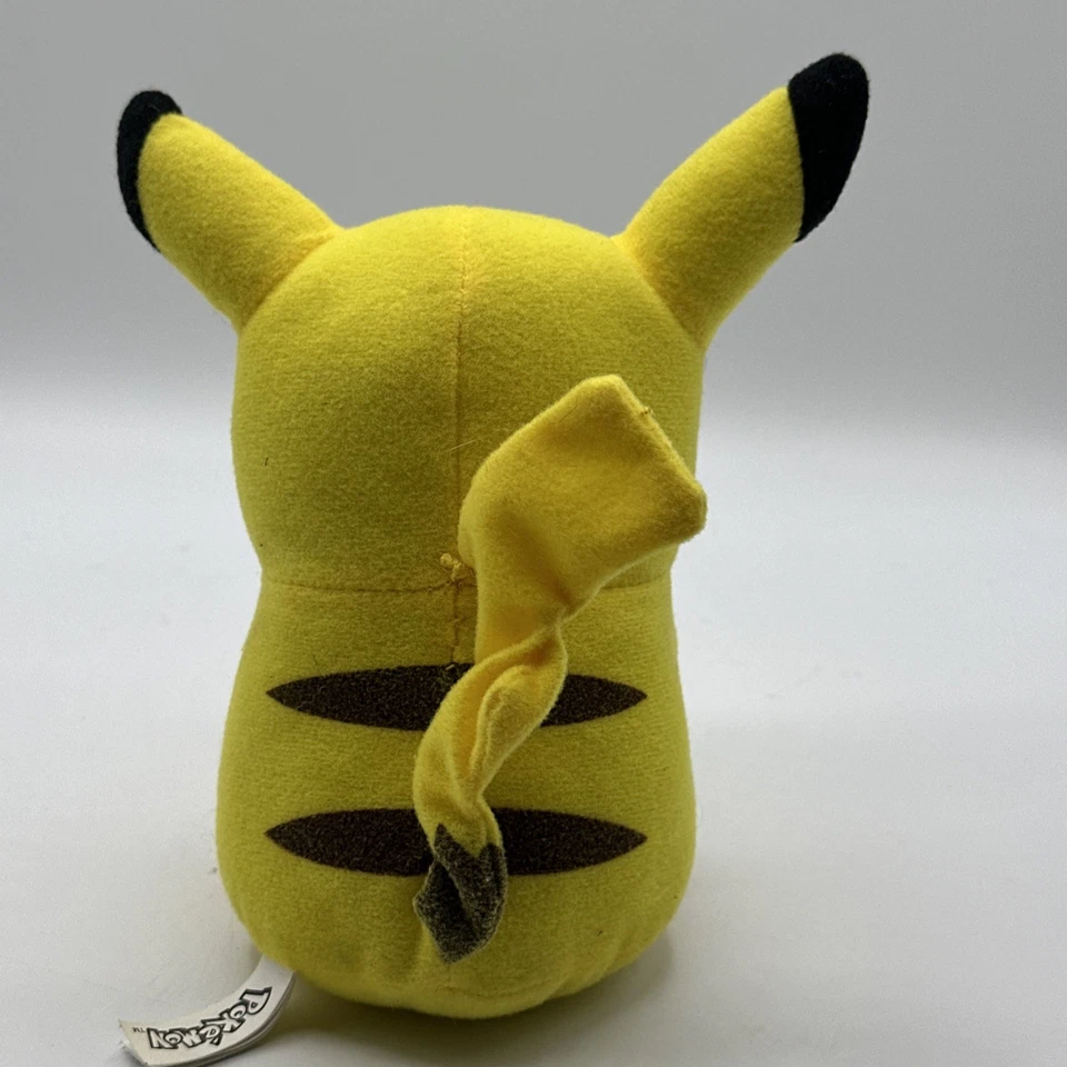 Pokémon Pikachu Plush 7” Date of Manufacturing April 2016 Toy Factory, LLC. - Image 4 of 4