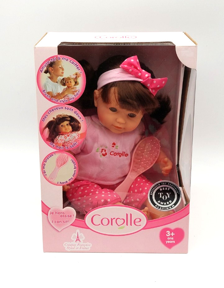 Corolle Les Classiques CHOUQUETTE BRUNETTE 14" Baby Doll Bro