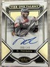 2023 Topps Tier One - Dustin Pedroia #T1TA-DP On Card Autograph 66/149
