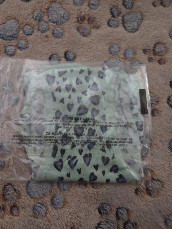 Victoria's Secret  Heart  Cotton  Bikini Panties Size Medium - Image 2 of 2