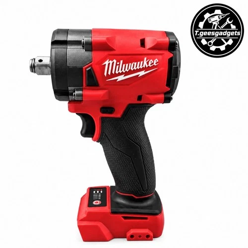 18v Milwaukee 1/2” M18 Brushless Cordless Impact Wrench with LED Lights