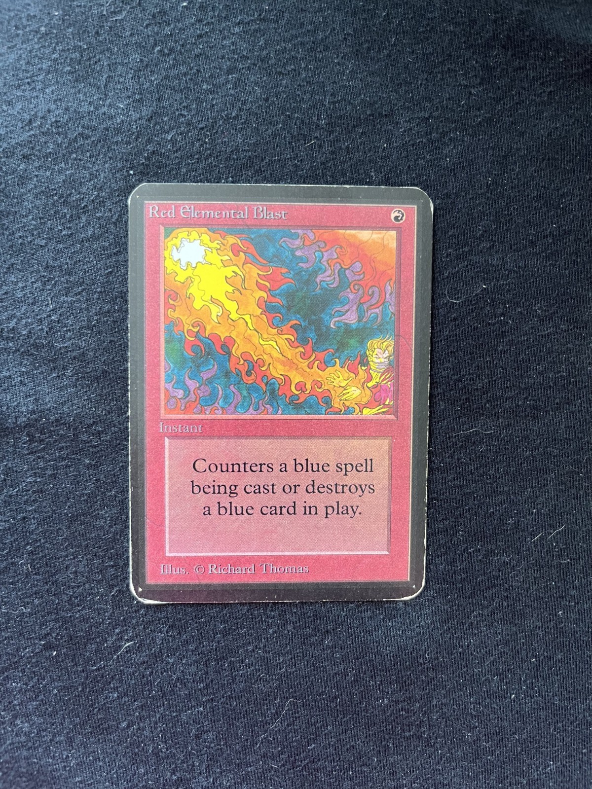 Magic the Gathering Red Elemental Blast Alpha MP