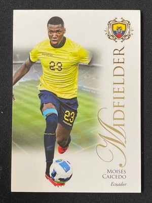 Moises Caicedo 2023 Futera Unique Soccer Base #033