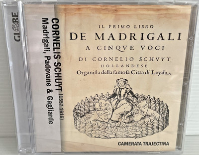 De Madrigali A Cinque Voci Di Cornelio Schuyt Audio CD Factory Sealed NEW