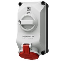 Mennekes 5603506G Wall Socket Switchable-Locked