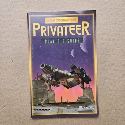 Wing Commander: Privateer PC MSDOS 1993 Player's Guide MANUAL ONLY