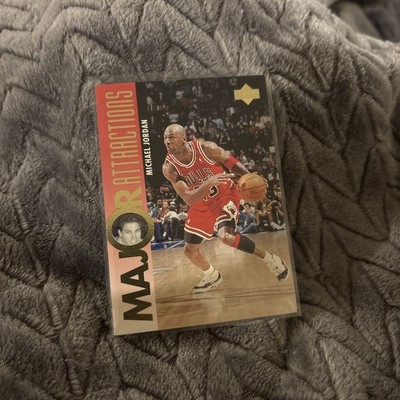 Upper Deck Major Attractions Michael Jordan & David Hanson NBA Sports Trading C 