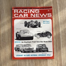 Racing Car News Vintage Magazine March 1965 - Ian Geoghegan Motor Sport