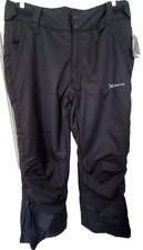 Arctix Snow Ski Pants Women Size 31 L 1X Black 5K Insulated Regular Fit Flaw NWT