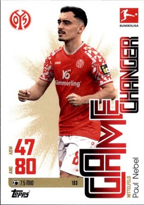 Match Attax Bundesliga 25/26 Nr. 193 - Paul Nebel - Game Changer