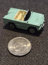 NICE Micro Machines Galoob 1989 Collection Ford Thunderbird Convertible Teel Car