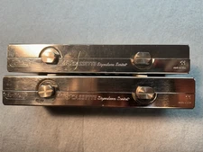 Lot Of (2 ) Hu-Friedy IMS Cassettes. 8" long X 3" wide.