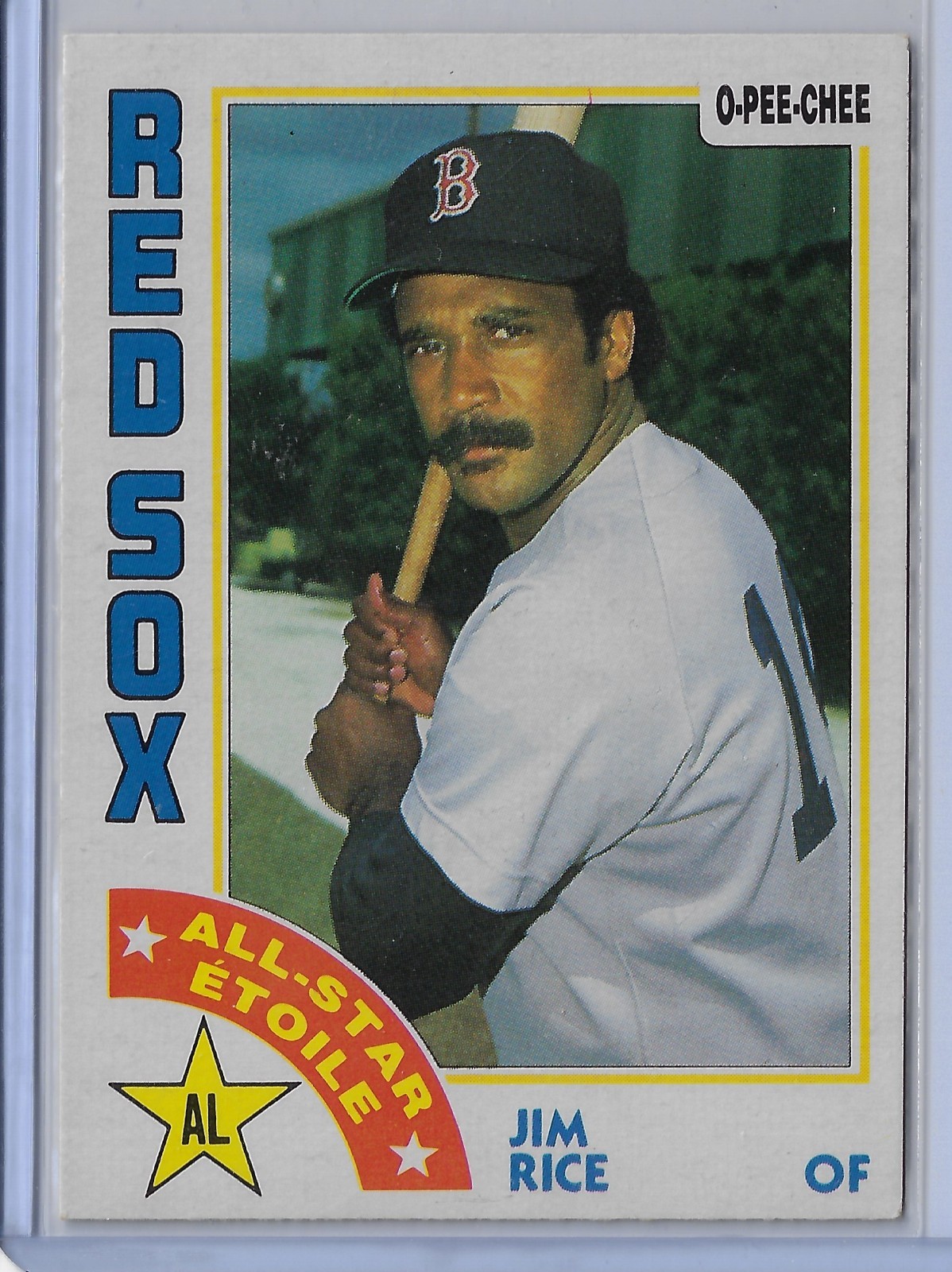 1984 O-Pee-Chee Jim Rice #184 All-Star Boston Red Sox
