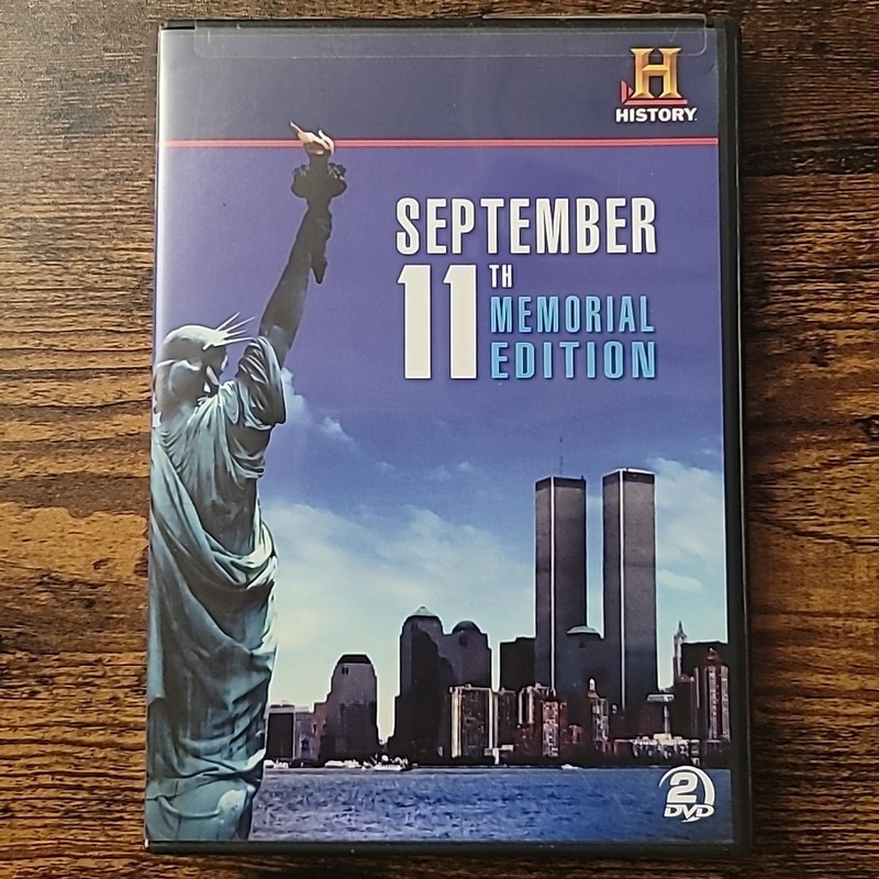 SEPTEMBER 11TH Memorial Collectors Edition A&E 2 Disc DVD History Channel NYC